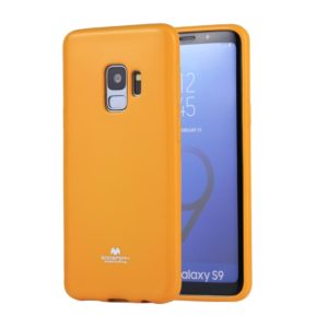 GOOSPERY PEARL JELLY Series for Galaxy S9 TPU Full Coverage Protective Back Cover Case(Yellow) (GOOSPERY) (OEM)