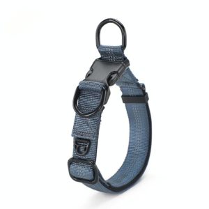 CW1100 Telescopic Dog Collar, Specification: XL 35-55cm(Gray Blue) (OEM)