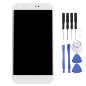 OEM LCD Screen for ZTE Blade A512 with Digitizer Full Assembly (White) (OEM)