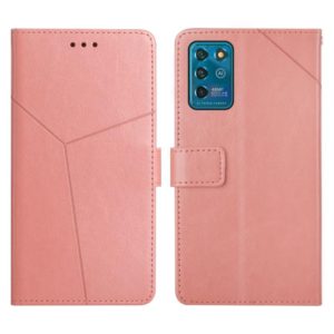 For ZTE Blade V30 Vita Y Stitching Horizontal Flip Leather Phone Case(Rose Gold) (OEM)