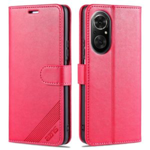 For Honor 50 SE AZNS Sheepskin Texture Horizontal Flip Leather Case with Holder & Card Slots & Wallet(Red) (AZNS) (OEM)