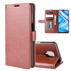 For Xiaomi Redmi Note 9 Pro / Note 9S / Note 9 Pro Max R64 Texture Single Horizontal Flip Leather Case with Holder & Card Slots & Wallet & Photo Frame(Brown) (OEM)