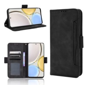For Honor X9 5G / Magic4 Lite Skin Feel Calf Pattern Leather Phone Case(Black) (OEM)