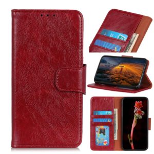 For Samsung Galaxy S30 Ultra / S21 Ultra Nappa Texture Horizontal Flip Leather Case with Holder & Card Slots & Wallet(Red) (OEM)