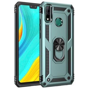 For Huawei Y8s Shockproof TPU + PC Protective Case with 360 Degree Rotating Holder(Green) (OEM)