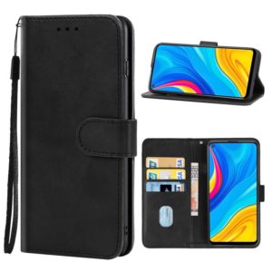 For Huawei Enjoy 10 Leather Phone Case(Black) (OEM)