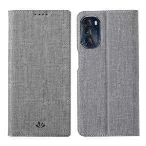 For Motorola Moto G 5G 2022 ViLi DMX Series Shockproof Magnetic Flip Leather Phone Case(Grey) (ViLi) (OEM)