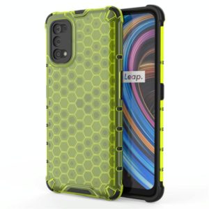 For OPPO Realme X7 Shockproof Honeycomb PC + TPU Case(Green) (OEM)