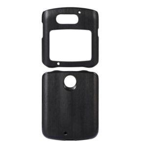 For Motorola Moto Razr 5G Yellow Cow Texture PU Phone Case(Black) (OEM)