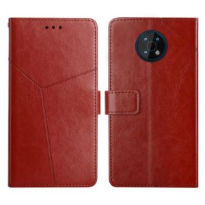 For Nokia G50 5G Y Stitching Horizontal Flip Leather Phone Case(Brown) (OEM)
