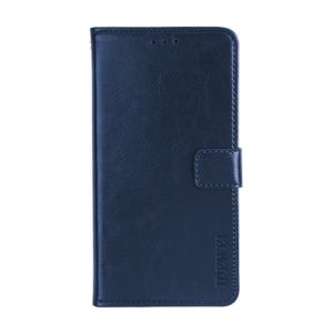 For Meizu 18 idewei Crazy Horse Texture Horizontal Flip Leather Case with Holder & Card Slots & Wallet(Blue) (idewei) (OEM)