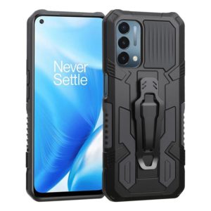 For OnePlus Nord N200 5G Machine Armor Warrior Shockproof PC + TPU Protective Case(Grey) (OEM)