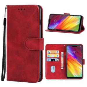 Leather Phone Case For LG Q9(Red) (OEM)