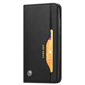 Για Galaxy A71 υφής δέρματος Οριζόντια δερμάτινη θήκη με φωτογραφίες,θήκη για κάρτες ,υποδοχές για κάρτες , πορτοφόλι (Μαύρο) (OEM)