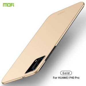 For Huawei P40 Pro MOFI Frosted PC Ultra-thin Hard Case(Gold) (MOFI) (OEM)