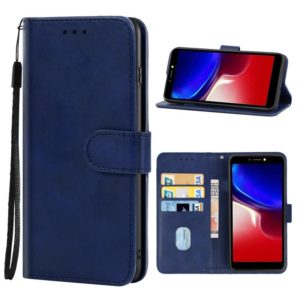 For Tecno P32 Leather Phone Case(Blue) (OEM)
