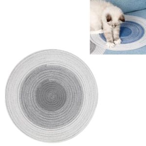 Pet Supplies Cat Scratching Board Hand-woven Ramie Grinding Pad(Gray) (OEM)