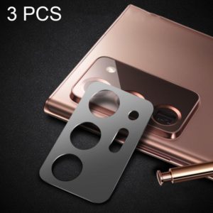 3 PCS Lens Film Aluminum Alloy Sheet Camera Protection Film For Samsung Galaxy Note20 Ultra (Gray) (OEM)