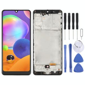 OLED LCD Screen for Samsung Galaxy A31 SM-A315 (6.33 inch) With Digitizer Full Assembly with Frame (Black) (OEM)
