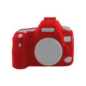 For Canon EOS 6D Mark II Soft Silicone Protective Case (Red) (OEM)