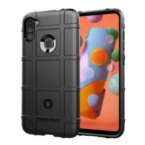 For Galaxy A11 Global Official Full Coverage Shockproof TPU Case(Black) (OEM)