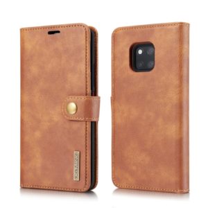 DG.MING Crazy Horse Texture Flip Detachable Magnetic Leather Case for Huawei Mate 20 Pro, with Holder & Card Slots & Wallet (Brown) (DG.MING) (OEM)