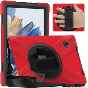 For Samsung Galaxy Tab A8 10.5 2021 Silicone + PC Tablet Case(Red) (OEM)