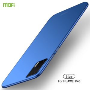 For Huawei P40 MOFI Frosted PC Ultra-thin Hard Case(Blue) (MOFI) (OEM)