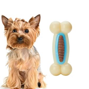 Dog Bite Resistant Molar Toy Nylon Bite Replacement Food Device, Specification: Small Nylon Bone (OEM)