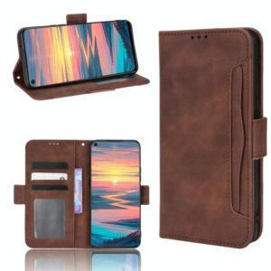 For Oukitel K9 Pro Skin Feel Calf Pattern Leather Phone Case(Brown) (OEM)