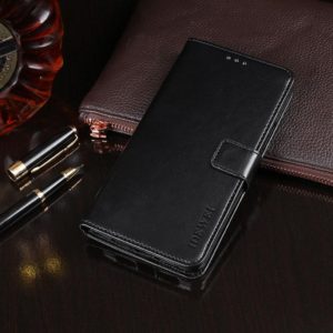 For LG G7 ThinQ idewei Crazy Horse Texture Horizontal Flip Leather Case with Holder & Card Slots & Wallet(Black) (idewei) (OEM)