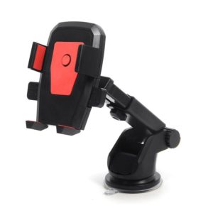 Car Telescopic Rod Automatic Lock Mobile Phone Bracket(A Red) (OEM)