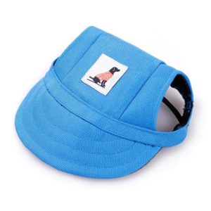 Pet Accessories Adjustment Buckle Baseball Cap, Size: S(Blue) (OEM)