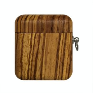 Wooden Earphone Protective Case For AirPods 1 / 2(Zebra) (OEM)