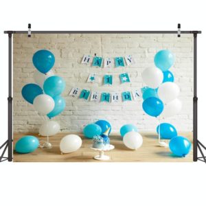 2.1m X 1.5m One Year Old Birthday Photography Background Party Decoration Hanging Cloth(578) (OEM)