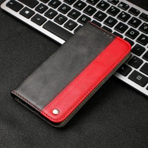 For Samsung Galaxy M51 Business Solid Color Stitching Horizontal Flip Leather Case with Holder & Card Slots(Red) (OEM)