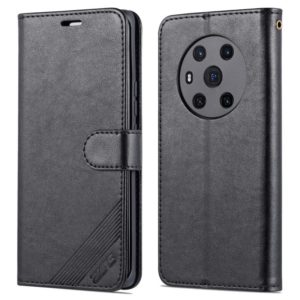 For Honor Magic3 AZNS Sheepskin Texture Horizontal Flip Leather Case with Holder & Card Slots & Wallet(Black) (AZNS) (OEM)