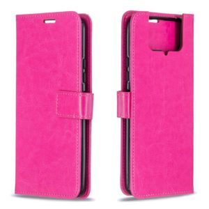 For Asus Zenfone 7 ZS670KS Crazy Horse Texture Horizontal Flip Leather Case with Holder & Card Slots & Wallet & Photo Frame(Rose pink) (OEM)
