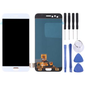 Original LCD Screen for OPPO R11 with Digitizer Full Assembly (White) (OEM)