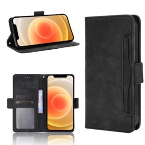 For iPhone 12 mini Multiple Card Slots Horizontal Flip Leather Case with Holder & Wallet (Black) (OEM)