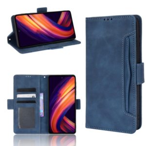 For Motorola Moto Edge X30 Skin Feel Calf Pattern Leather Phone Case(Blue) (OEM)