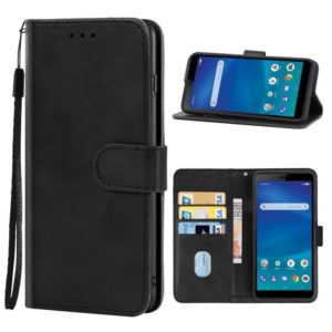 Leather Phone Case For ZTE Blade L210(Black) (OEM)