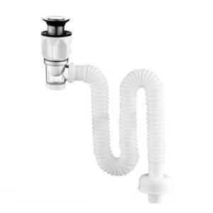 Household Deodorant Washbasin Water Pipe, Style: I White Flap Universal (OEM)