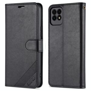 For Huawei Maimang 10 SE 5G AZNS Sheepskin Texture Horizontal Flip Leather Case with Holder & Card Slots & Wallet(Black) (AZNS) (OEM)
