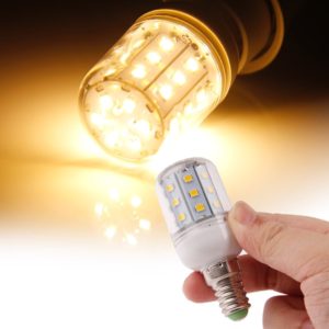 E14 4W Corn Light Bulb, 30 LED SMD 2835, Warm White Light, AC 220V (OEM)