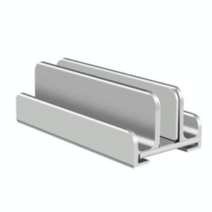 Aluminum Alloy Laptop Tablet Phone Storage Stand, Color: L402 Three Slots (Silver) (OEM)
