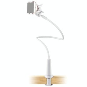 UBN-46 Regular Version Rotatable and Detachable Lazy Desktop Bedside Stand Mobile Phone Stand, Height: 90cm (White) (OEM)