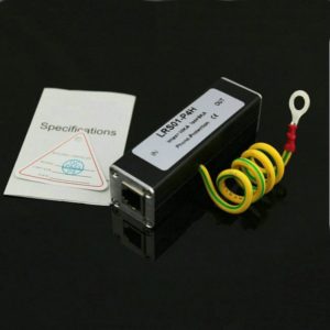 RJ11 Network Surge Protector Thunder Preventer Arrester Telephone Surge Protection Device SPD Security Equipment (OEM)