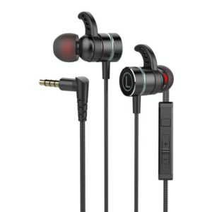 G21 1.2m Wired In Ear 3.5mm Interface Stereo Wire-Controlled HIFI Earphones Video Game Mobile Game Headset With Mic(Black) (OEM)