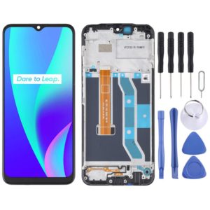 Original LCD Screen and Digitizer Full Assembly With Frame for OPPO Realme C15 RMX2180(Standard Version MTK) (OEM)